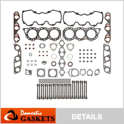 Fits 95-98 Nissan Quest Mercury Villager 3.0L SOHC Head Gasket Set Bolts VG30E - Изображение 1 из 4
