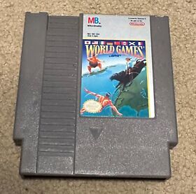 World Games Cartridge Only (Nintendo NES, 1989) Tested Works