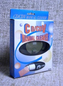 Nettoyant manuel CD / CDV NEUF dans sa boîte avec solution de nettoyage nettoyant pour jeux DVD vintage - Photo 1/14