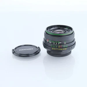 Lente gran angular Hanimex MC 28 mm f/2,8 montaje M42 enfoque manual Prime SLR de colección - Imagen 1 de 10