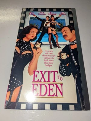 Exit To Eden VHS Tape 1994 Dan Aykroyd Rosie O’ Donnell Dana Delany NEW Sealed — 第 1/2 张图片