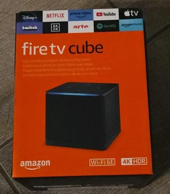 Amazon Fire TV Cube # WIFI6E 4K HDR # NEU & VERSIEGELT # - Bild 1 von 4