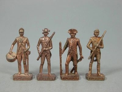 METALL: USA / USA 1780 - 4 versch. in Kupfer (SCAME) - Bild 1 von 2