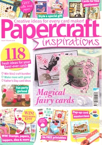 Papercraft Inspirations Magazine Issue 178 June 2018 with Stamp and Die Set Gift - Picture 1 of 7
