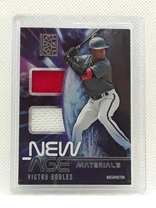 Victor Robles 2022 Capstone Baseball - DUAL PATCH - Washington Nationals - Picture 1 of 2