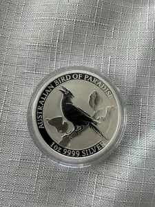 2019 1oz .999 Silver Bird Of Paradise Perth Mint *RARE* - Picture 1 of 2