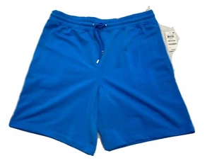inc international concept men Size M knit tricot Color Blue Casual PullOn short - Picture 1 of 11