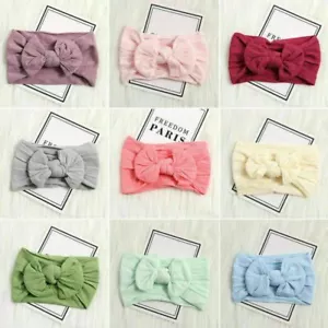 Fasce per capelli fiocchi coniglietti bambini turbante nodo coniglio fiocco fasce per capelli avvolgimento per testa - Foto 1 di 20