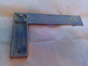 Stanley 6" Steel Square No. 12TS Made In USA - Picture 1 of 2