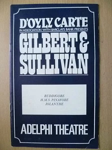 D'Oyly Carte GILBERT & SULLIVAN OPERAS 1981-RUDDIGORE, HMS PINAFORE & IOLANTHE - Picture 1 of 6