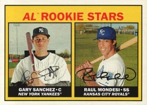 2016 Topps Heritage #177a - AL Rookie Stars 16-506 - Picture 1 of 2