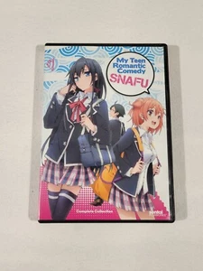My Teen Romantic Comedy Snafu: Season 1 Complete 3 Disc DVD Set Great Condition - Foto 1 di 4
