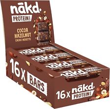 Nakd Cocoa Hazelnut Protein Bar - Vegan - Gluten Free - Healthy Snack, 45g... 