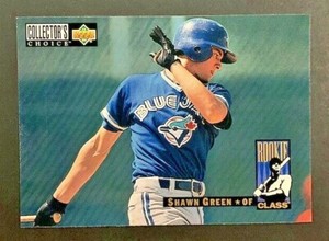 1994 Upper Deck Collector's Choice - Shawn Green #9 Toronto Blue Jays - ROOKIE