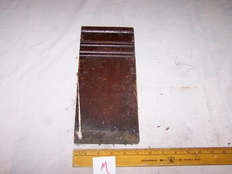 Antique Wood Block WOODWORK Restoration Salvage Architectural Lot M Cover