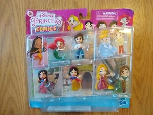 Princess Comics Glitter Figure Pack Set 5 Pezzi Disney Mulan Ragazze Hasbro NUOVO - Foto 1 di 6