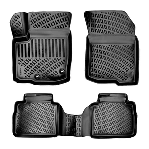 Car Floor Mats Liners For Suzuki S Cross 2021-2025 All Season Heavy Duty 3D Rugs - Picture 1 of 12