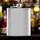 Hg (7Oz)Stainless Steel Flask Pocket Bottle For Whiskey Liquor Wine Alcohol Do
