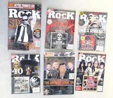 Classic Rock Magazine Lot Of 6 NEW Magazines printed in England 2008 - 2010