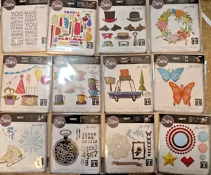 SIZZIX THINLITS DIES - SIZZIX Tim Holtz Dies - SIZZIX VAULT - YOU PICK - NEW - Picture 1 of 89