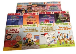 Ready To Read Books 11 Lot Pre Level One Two PJ Masks Charlie Brown Daniel Tiger - Bild 1 von 7