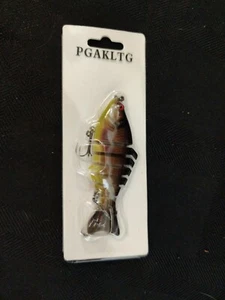 Fishing Lure for Bass Trout Multi Jointed Swimbaits Slow Sinking Lifelike - Picture 1 of 3