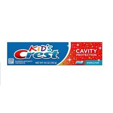 Crest Kid's Fluoride Toothpaste Cavity Protection Sparkle Fun Flavor 4.6 Oz 4/25