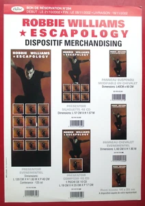 ROBBIE WILLIAMS - PLAN MEDIA / PRESS KIT "ESCAPOLOGY" - Picture 1 of 1
