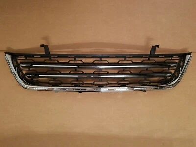 Parachoques delantero parrilla inferior negro y cromado Chevy Traverse LTZ 2013-2016 NUEVO Foto 1 de 4