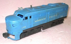 Lionel Postwar 205 Missouri Pacific Powered Diesel Locomotive TESTED & GOOD - Picture 1 of 5