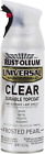302155 Universal All Surface Clear Topcoat Spray, 11 Oz, Frosted Pearl Clear