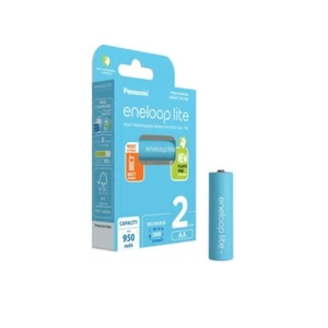 4 x Eneloop Lite Akku Mignon Typ AA Panasonic HR6 950mAh aufladbare Batterie - Bild 1 von 1