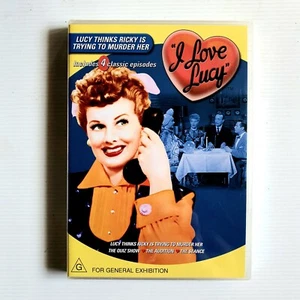 I Love Lucy | Lucy Thinks Ricky Is Trying To Murder Her Seas1 Ep 1,5,6,7 DVD R4 - Picture 1 of 6