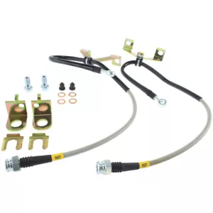 StopTech 950.63006 Front Braided Stainless Brake Line Kit for 92-00 Dodge Viper - Picture 1 of 2