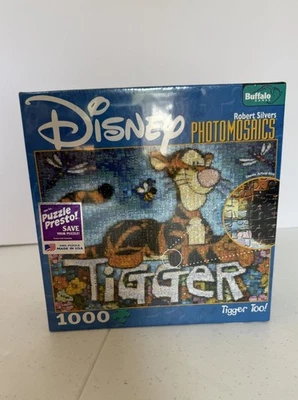 Disney PhotoMosaics Tigger Too! 1000+ Pcs Jigsaw Puzzle Buffalo Games NEE SEALED - Image 1 of 4