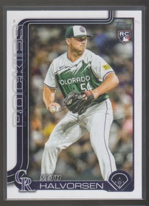 2025 Topps #597: Seth Halvorsen (RC) - Imagen 1 de 1