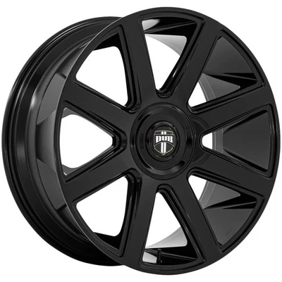 Dub DC273 Pull 24x9 5x115/5x120 +38mm Gloss Black Wheel Rim 24" Inch Foto 1 de 4