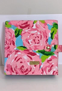 Lilly Pulitzer First Impression Hotty Pink Travel Foldup Jewelry Case Organizer - Picture 1 of 7