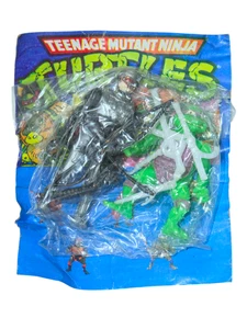 VINTAGE TOY BOOTLEG MEXICAN FIGURE Teenage Mutant Ninja Turtles & ROBOCOP 80'S - Picture 1 of 3