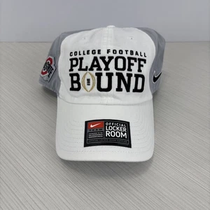 Cappello Nike Ohio State College Football 2025 Playoff Bound Regolabile M/L Grigio NUOVO - Foto 1 di 6