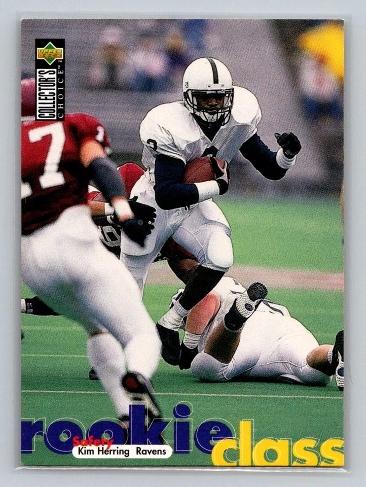 Kim Herring #38 1997 Collector's Choice Baltimore Ravens RC - Image 1 of 2