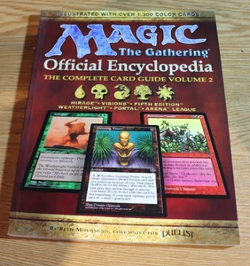 Magic: The Gathering official Encyclopedia vol 2 very good condition - Picture 1 of 2