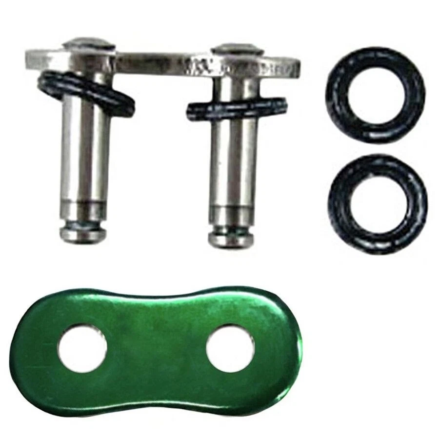 RK ZXW XW-Ring Master Link - Verde, 520 / Rebite MM520ZXW-RLCL77 - Imagem 1 de 1