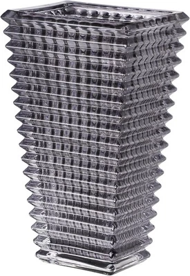 Хрустальная ваза, большая хрустальная ваза, большая ваза, современная черная ваза, - Изображение 1 из 4