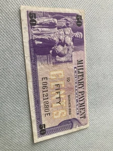 Series 692 Military Payment Certificate 50 Cents M-934 - Picture 1 of 1