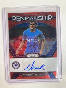 PANINI PRIZM PREMIER LEAGUE 2023-2024 CARNEY CHUKWUEMEKA CHELSEA AUTOGRAPH . - Bild 1 von 2