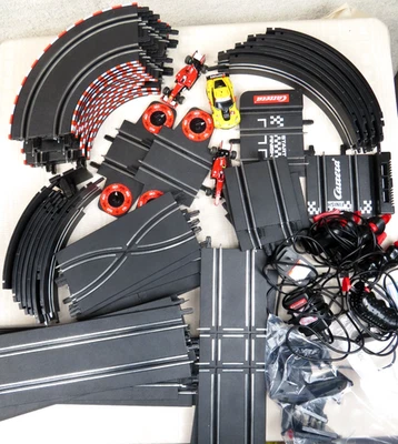 Carrera GO! Juego de 4 bucles controladores de potencia curva recta Track Bundle Foto 1 de 4