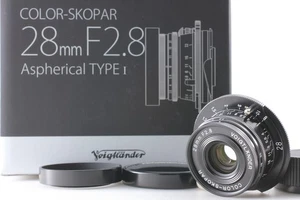 [Unused in BOX] Voigtlander Color Skopar 28mm f/2.8 Type I VM Leica M From JAPAN - Picture 1 of 12