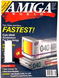 Amiga World - January 1992 - Eight 68040 Accelerators for Your Amiga - Picture 1 of 2