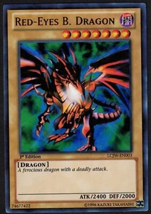 Yugioh Red-Eyes B. Dragon LCJW-EN003 Ultra Rare 1st Ed - LP - Bild 1 von 2